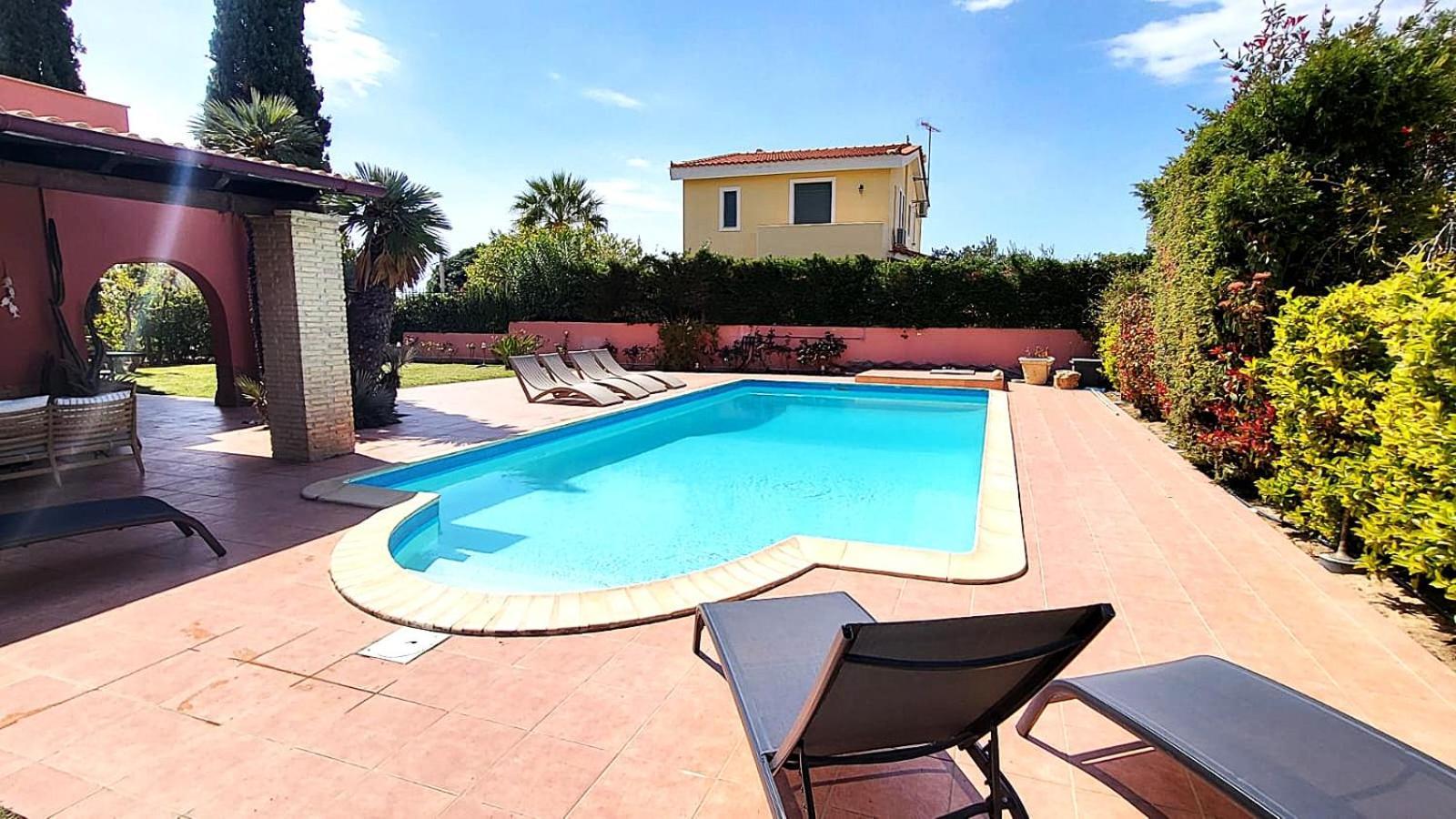 Villa Casa Del Sol With Private Pool Sounion Exterior photo