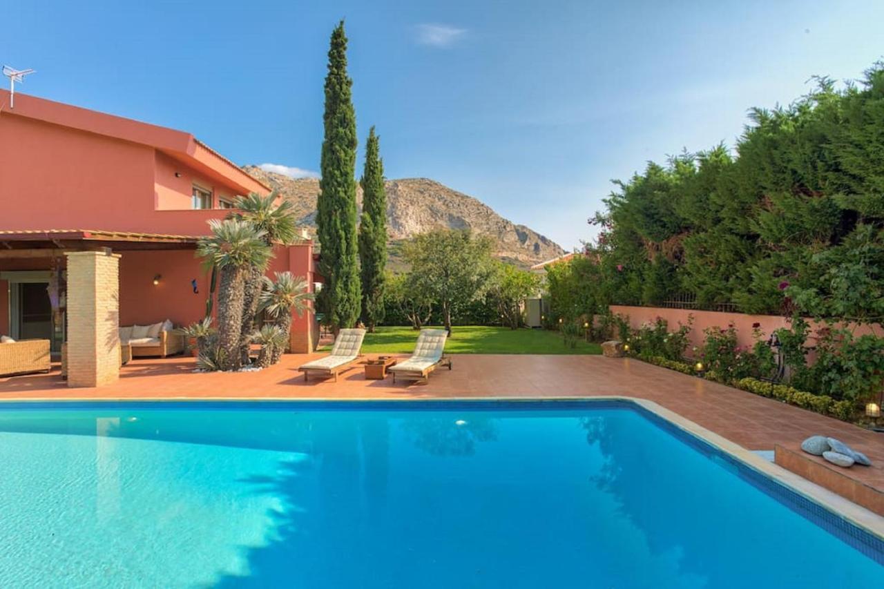 Villa Casa Del Sol With Private Pool Sounion Exterior photo