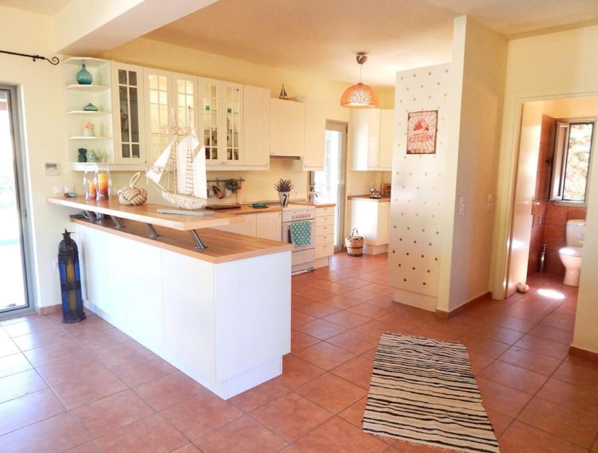 Villa Casa Del Sol With Private Pool Sounion Exterior photo